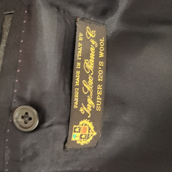 J.Crew Super 120s Black 2 Button Blazer Jacket Size 0 - Picture 6 of 7